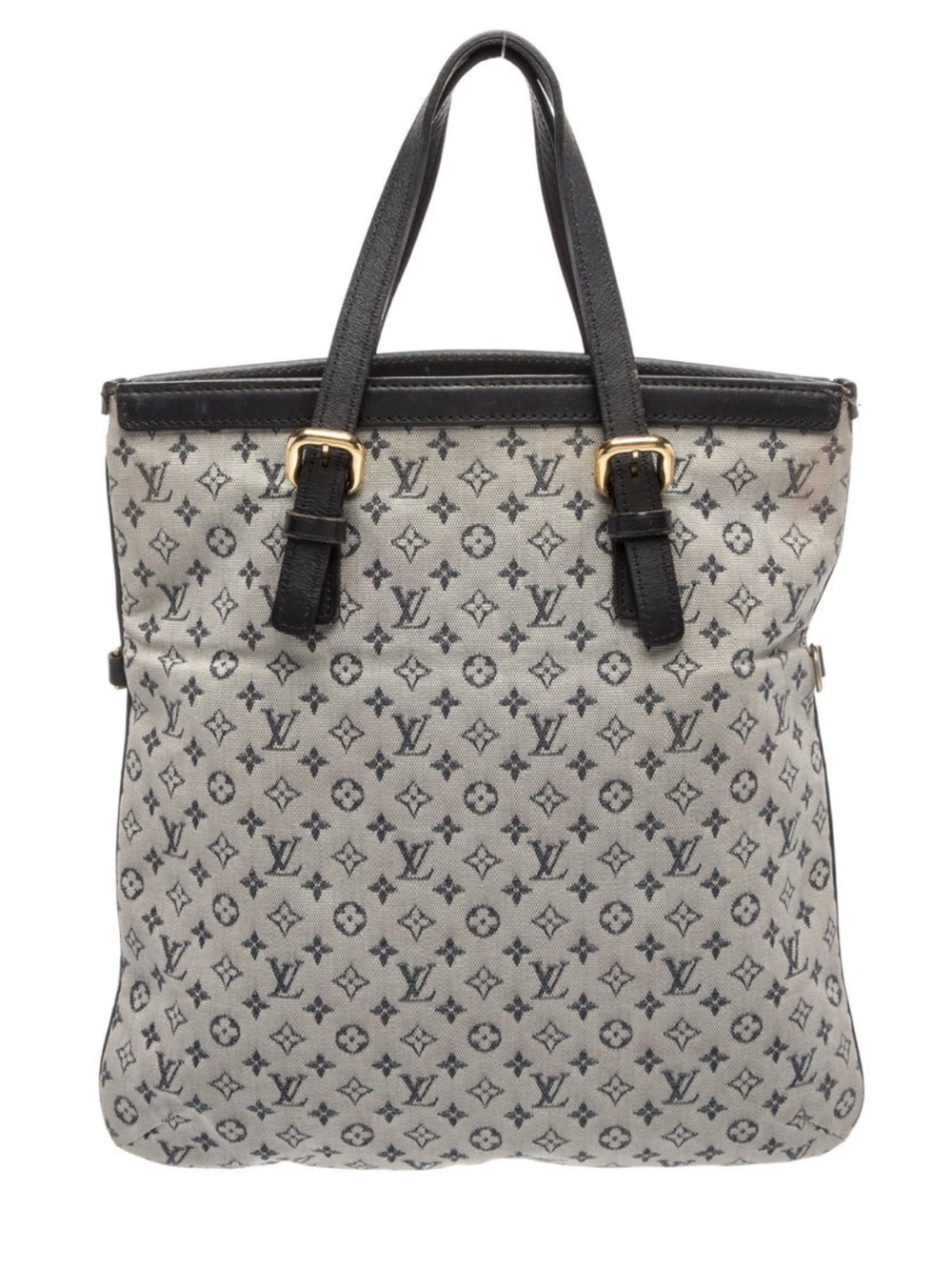 Louis Vuitton Monogram Mini Francoise Canvas Tote with Leather Handles